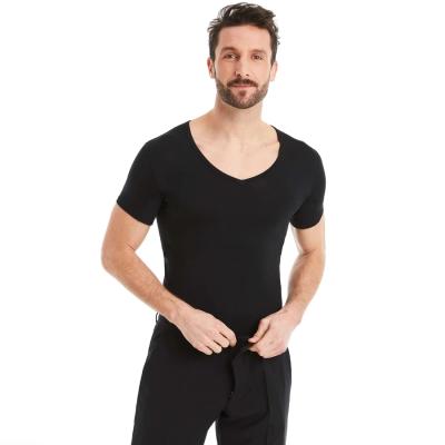 China 2021 QUICK DRY Modal / Spandex Mens Sleeveless Knitwear With Round Neck for sale