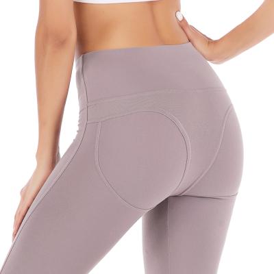 China Antibacterial Women's Gym Fitness Gaiters Breathable Running Yoga Pants Stretch Tights for sale