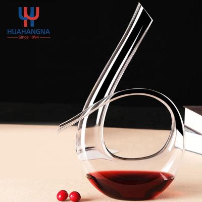 China New 1240ml/42oz Red Wine 6 Shapes Wholesale Single Glass Wine Decanter Classic/Postmodern Wholesale Single Glass Wine Decanter In Stock For Restaurant for sale