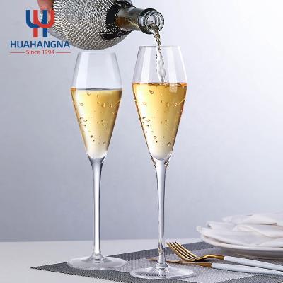 China Wholesale Elegant Bar Wedding Elegant Deco Custom Engrave Crystal Tulip Rose Gold Goblet Champagne Glasses Lead Free for sale