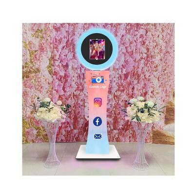 China SDK Open Air Ring Light Photobooth iPad Photo Booth Portable Handheld Props with Printer and Camera for sale