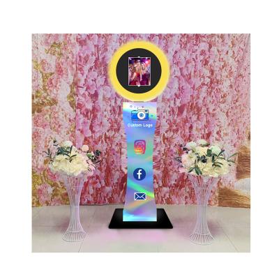 China Cheap social SDK 2022 360 selfie photobooth ipad photo booth roam shell with printer for sale