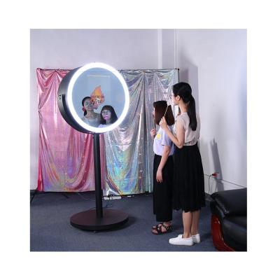 China Indoor Only$1588 Passed TUV CE and RoHs Testing Industry Grade Round Mirror Photo Booth for sale