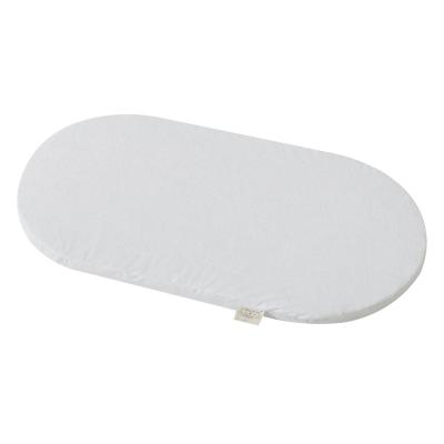 China ICEBLUE HD Eco-Friendly Oval Shape Bamboo Waterproof Crib Mattress Baby Stroller Pad for sale