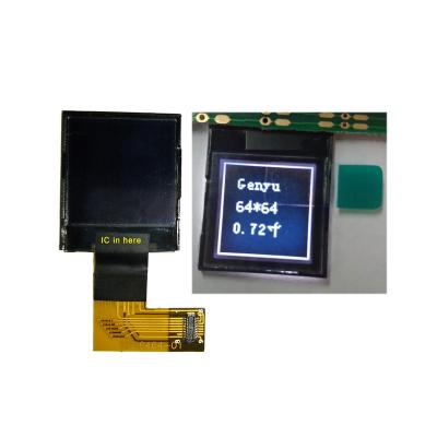 China DFSTN Crystal Display ST7567 Screen Transmissive Negative Liquid TOOTH Micro LCD 64x64 LCD Display Chinese LCD Manufacturer GY6464-01 for sale