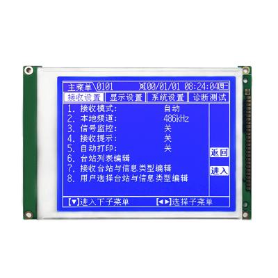 China lcd display qr player Custom Lcd Blue Stn Fstn graphic lcd show Factori 6800 cob 320240 dot 8080 graphic lcd display module Parallel 320X240 for sale