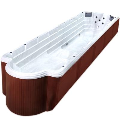 China Bigeer Acrylic Portable Bathtub Hot Tub Jacuzziers with Outdoor TV Acrylic Above Ground Pool Fiberglass Boat Spa Pool BG-6618 for sale