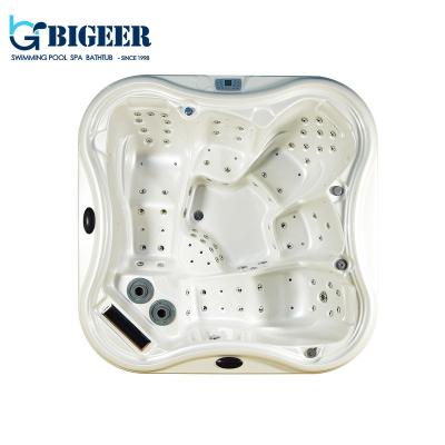 China New Bigeer 5 Person USA Balboa Hydraulic Spa Home Model Indoor Outdoor Hot Tub For BG-8813 for sale