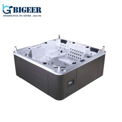 China New Model Outdoor Hot Tub BG-8836 Cheap Free Massage Bathtub for sale