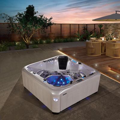 China Modern Luxury Massage Bathtub Whirlpool Commercial Spa Tubs for sale