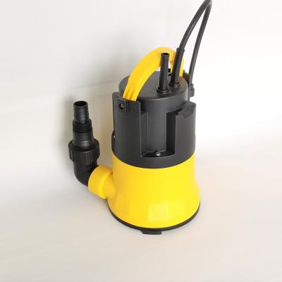 China 400w family homes dirty water pump with foldable handle household electric submersible pump for sale