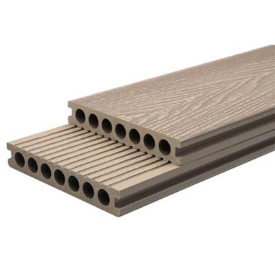 China Senbao 3D wood fiber wpc sheets wpc decking import waterproof embossing outdoor wood plastic composite flooring price for sale