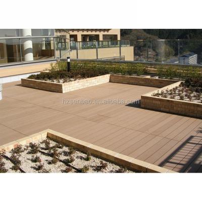 China Senbao China Latest Modern Design WPC DECKING WPC FENCE WPC FLOORING for sale