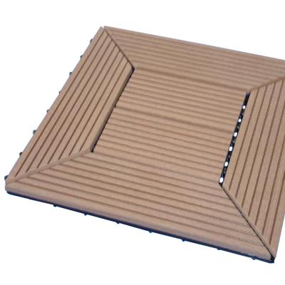 China Modern senbao china waterproof no poison and no pollution wpc diy decking for sale