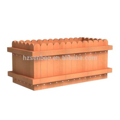 China 2021 Modern Lame Compound Terrace Senbao China New Outdoor Garden Flower Boxes for sale