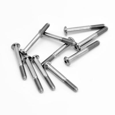 China Standard Pan Factory Price Finely Processed Parts Spine Pedicle Button Head Titanium Screws for sale