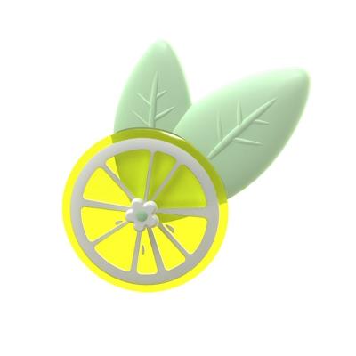 China Latest Design Tritan Lemon Shape Plastic Pizza Cutter Green Daily Use Pizza Cutter Wheel Sustainable Modern Soft Ergonomic Pizza Handle for sale