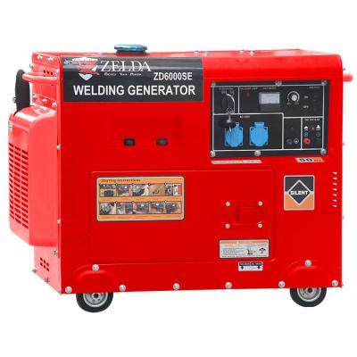 China Home Hotels Use Generator Diesel Welding Machine Arc Welder Source To Power Other Arc Welder for sale