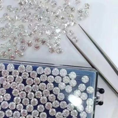 China Jewery-Making Factory Wholesale Large Size Lab Diamond 0.3ct 0.5ct HPHT CVD Round Cut For Jewelry Making for sale