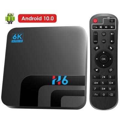 China HONGTOP Android TV Box OEM/ODM HONGTOP Android 10 4GB 64GB 32GB 6K 3D Video H.265 Media Player 2.4G 5GHz Wifi BT Smart TV Set Top Box for sale