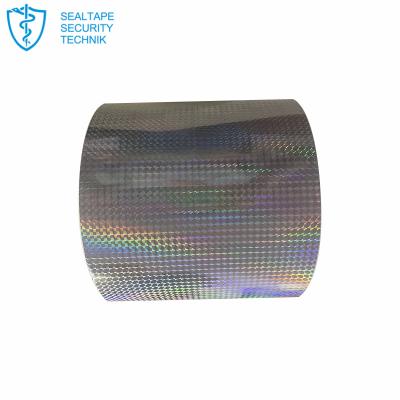 China Waterproof Tamper Proof Holographic Visible Void Security Packaging Tapes For Envelopes Cardboard Seal for sale