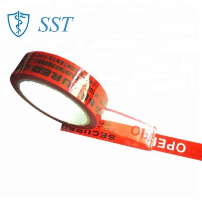 China Anti-Static Custom Wrapped Tamper Proof Security Null Tape for sale