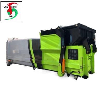 China Hotel Industrial Waste Container Reuse 5-20 Drop Off Dump Hook Lift Trailer Hook Lift Trash Bins Waste Compactor for sale