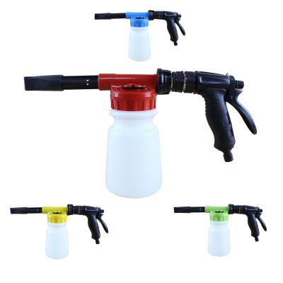 China Adjustable Nozzle Quick Shipping Foam Gun Joint Car Wash Snow Foam Gun Gardening Hose Lance for sale