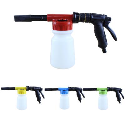 China Plastic Car Wash Water Spray Gun Foam Spray Bottle For Car Washer for sale