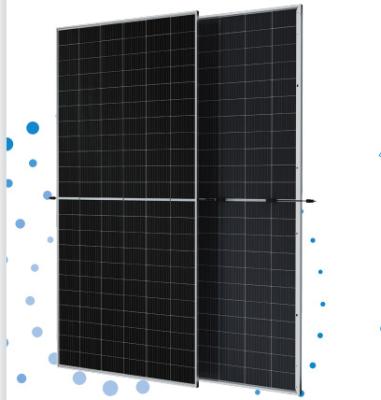 China Mono Bifacial Solar Panels 555W - 575W Solar Modules Trinasolar PV Peak Solar Cell Power 210mmx182mm for sale