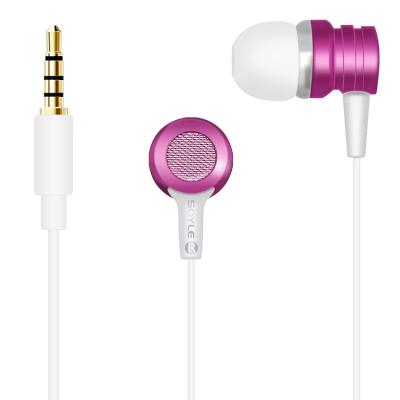 China Perfect Noise 1.2M In-Ear Headphone Mobile Phone Gaming Sports Metal Earbuds Wired Headphones With MIC Control for sale