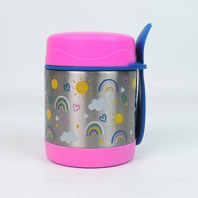 China Steamable Products 2022 Popular Insulated Personalized Stainless Steel Food Container Lunch Box For Kids for sale