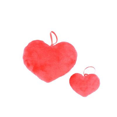 China Toy Gift Kids Creative Soft Children's Plush Stuffed Red Love Heart Shape Pillow Toys For Kids Doll Wedding Party Fun Cute Baby Gifts for sale