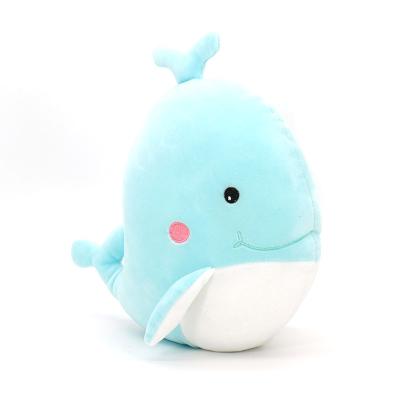 China Kids Toy Gift New Style Blue Dolphin Plush Toys Big Fish Cloth doll Whale stuffed plush animals doll Children Birthday Gift for sale