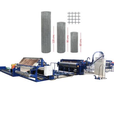 China 0.65-2mm/1-3mm galvanised welded wire mesh machine for sale