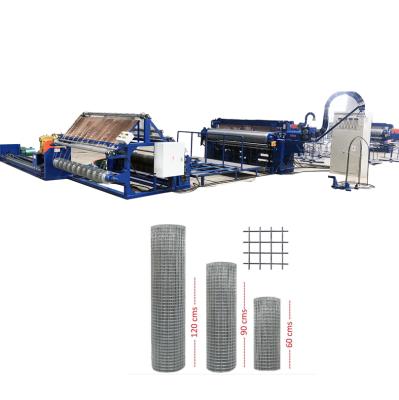 China automatic construction electric welded wire mesh roll welding machine for sale