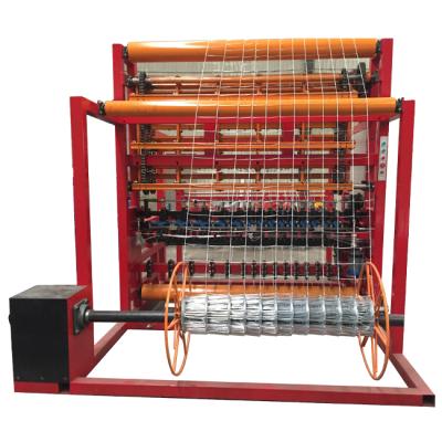 China Automatic grassland field fence weaving machine cattle knot grassland fence machine for sale