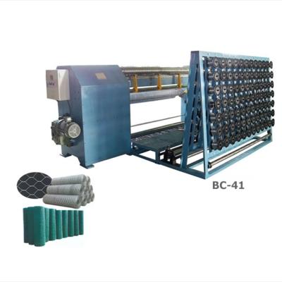 China Chicken fence hexagonal wire mesh netting machine for sale