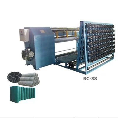 China Factory price straight and reverse twist hexagonal wire mesh netting machine for chicken wire mesh for sale