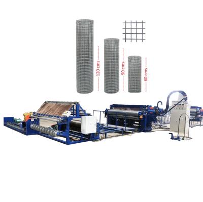 China Full automatic CNC control galvanized welded wire mesh making machine for sale