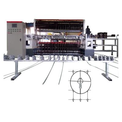 China Fully automatic animal livestock deer fence fixed knot mesh machine for sale