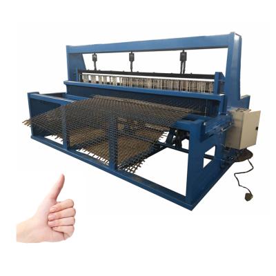 China Updated price Semi automatic crimped wire mesh weaving machine for sale