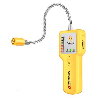 China Flexible Techamor Y201 Methane Sensor Probe Natural Gas Propane Tamper Leak Sniffer Detector Portable Noise Combustible Visual Alarm for sale