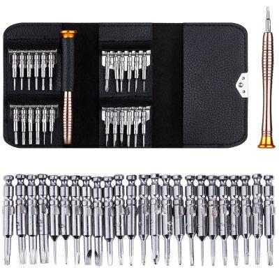 China Remove Screws 25 in 1 Precision Torx Screwdriver Bit Set DIY Tools Screwdriver Kit Screwdriver Set Mobile Phones Repair Tools for sale