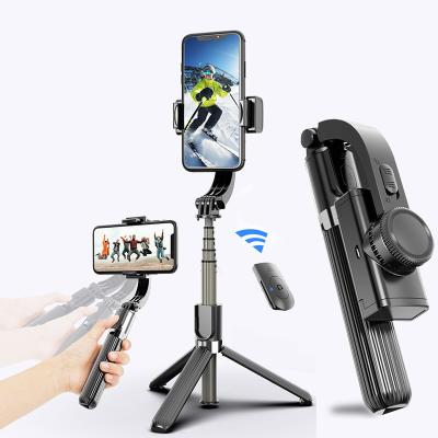 China With BT Selfie Controller Phone Stabilizer Video Smartphone Universal Handheld Stabilizers Remote Record Gimbal Wireless Vlog Live Stream Stick for sale