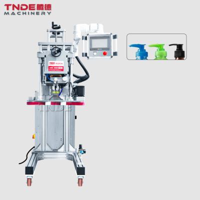 China TDX-YA2M Automatic Food Mobile Capping Machine For Matched Laundry Detergent Bottles With Assembly Line for sale