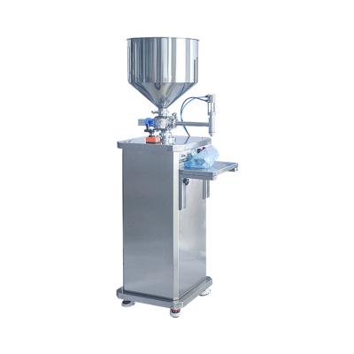 China Semi-automatic Vertical Single Head Spicy Paste Filling Machine Food Sauce Filling Machine for sale