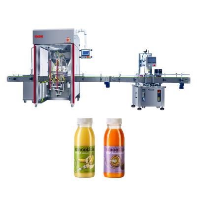 China Food Shampoo Oil Filling Machine Soap Machine Production Automatic Servo Liquid Detergent Filling Capping Line for sale