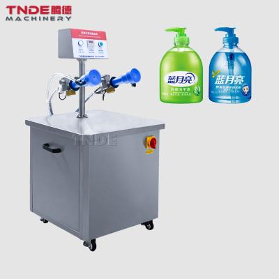 China Avoid secondary pollution and eliminate static electricity by TDC-02 semi-automatic anion air washing machine perfume glass bottle washing machine for sale