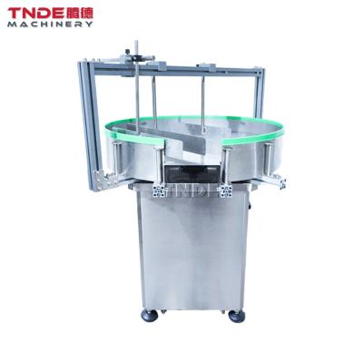 China Medical ; cosmetics; Biological Automatic Round Glass Bottle Unscrambler Rotary Plastic Bottle Sorting Turntable Feeding Machine for sale